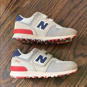 GUC boys New Balance 574 Sneakers size 12